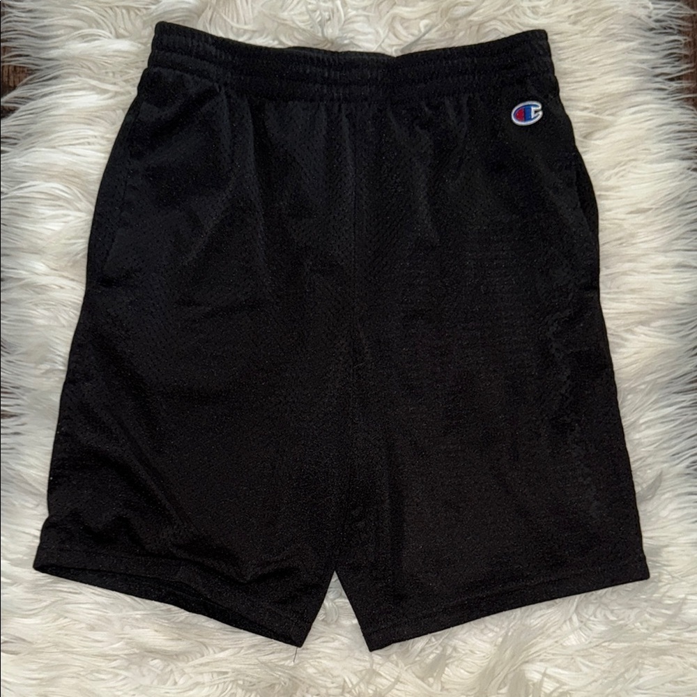 Champion Men's Athletic Shorts in Black